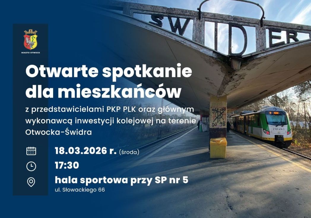 Spotkanie dla mieszkańców o inwestycji kolejowej